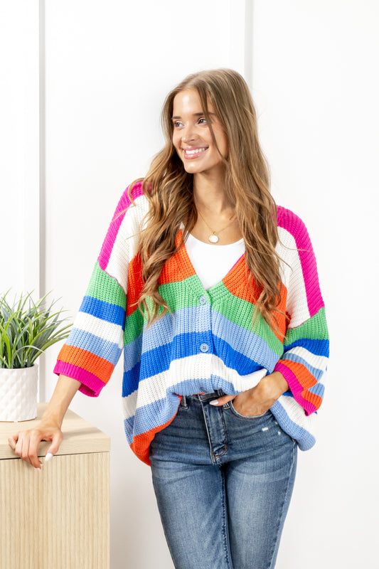 Bold Flirt Button Down Cardigan