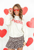 Amour Graphic Crew Neck Sweatshirt