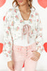 Sweetbriar Rose Ribbon Cardigan Sweater