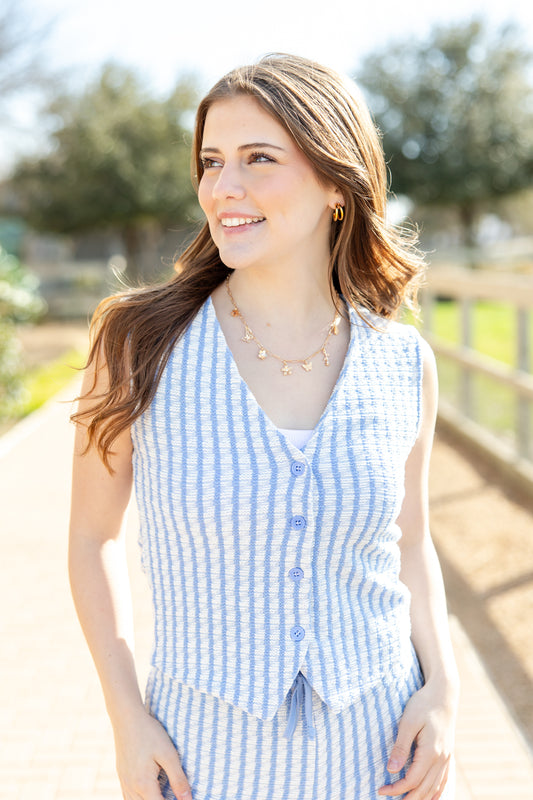 Saltwater Stripes Vest