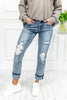 Our Favorite Bleach Splatter Boyfriend Jeans