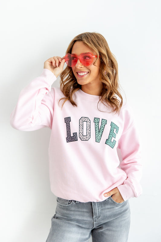 Wildly in Love Graphic Sweatshirt