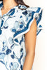 Moonbeam Ruffles Sleeveless Blouse