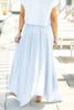 Serene Shoreline Maxi Skirt