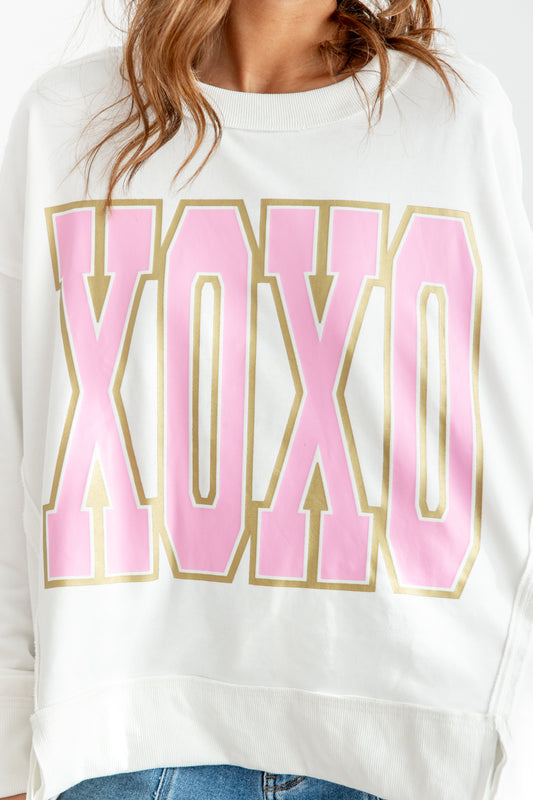 XOXO Hugs & Kisses Pullover