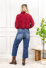 Market Morning Wide Crop Judy Blue Jeans