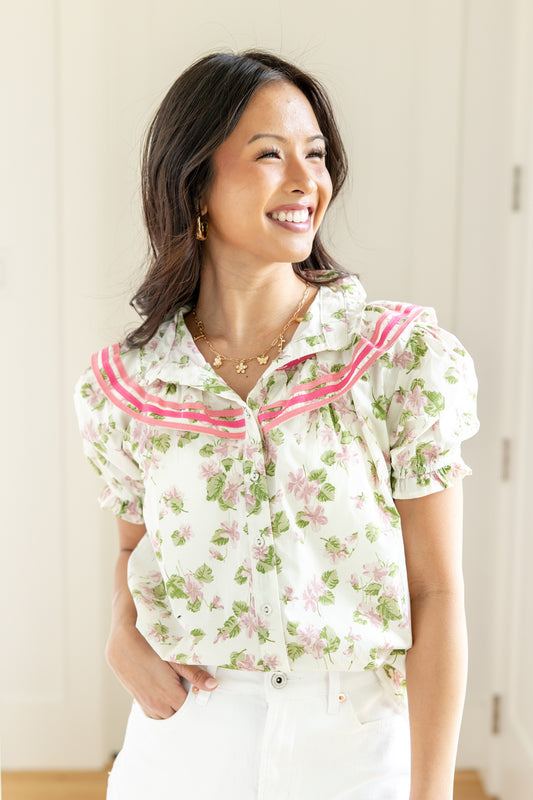 Pretty in Ruffles Blouse