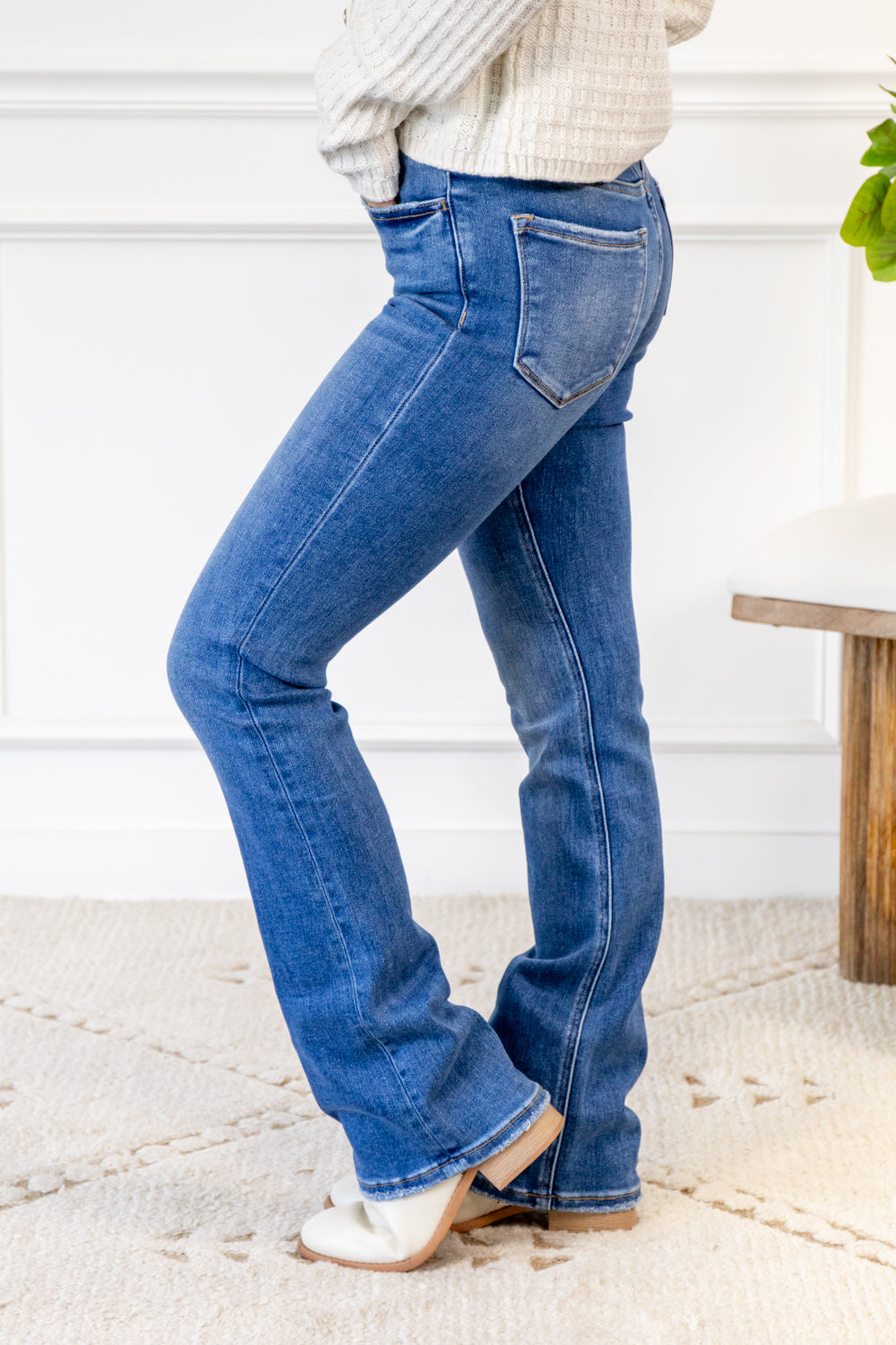 Lovervet Super High Rise Leopard Print Wide Leg Jeans