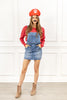 Plumber Video Game Hero Costume (Dress Only)