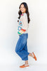 Shine On Mid Rise Clean Crop Denim Jeans