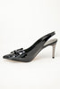 Stealth Mode Stilettos Slingbacks