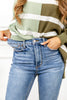 Tummy Control Vintage Wash Skinny Jeans