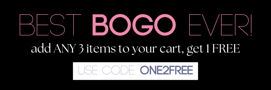 Buy 2, Get 1 Free sitewide with code ONE2FREE