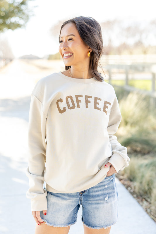 Coffee Crewneck Sweatshirt