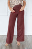 Merlot Muse Wide Leg Jeans