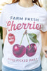 Farm Fresh Cherries Graphic Tee