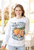 Sunkissed Oranges Club Graphic Sweatshirt