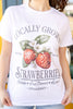 Picked Just Right Strawberry Graphic Tee