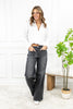 Walk the Line Wide Leg Trouser Vervet Jeans