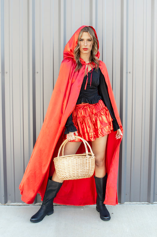 Red Cape Fairytale Costume (Skirt Only)