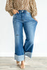 Wild Ride Retro Wide Cuff Judy Blue Jeans