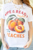 Peach Perfection Graphic Tee