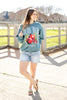 Sweeten The Day Pomegranate Sweatshirt