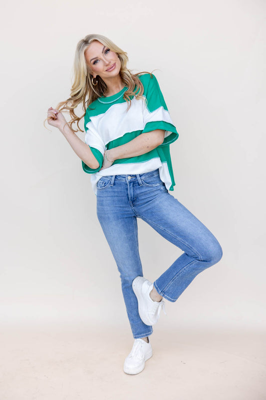 Here For It Slim Straight Fit Jeans