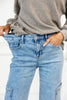 Urban Drift High Rise Wide Cargo Jeans