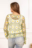 Oopsie Daisy Crochet Sweater Top