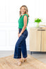 Violets are Blue Wide Crop Mica Denim Jeans