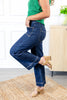 Violets are Blue Wide Crop Mica Denim Jeans