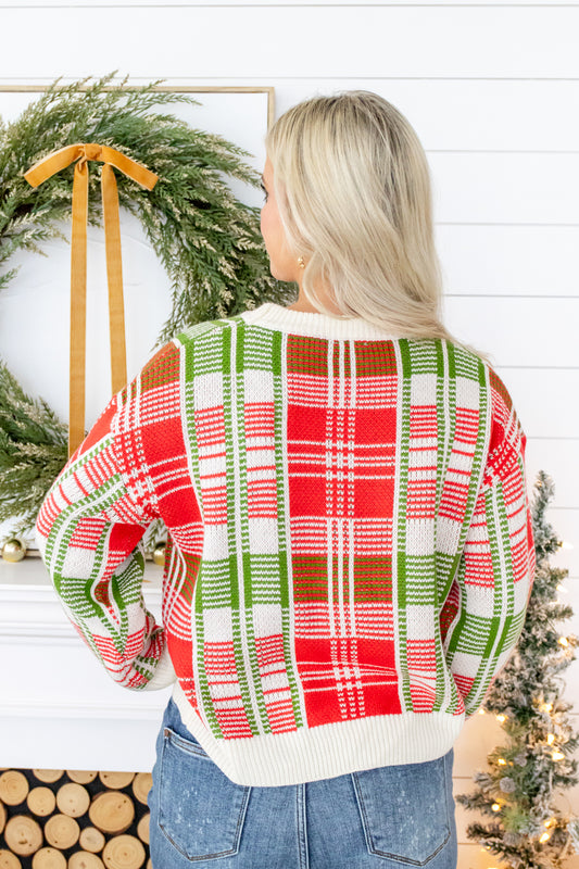 Plaid Perfection Sweater