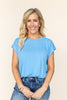 Vividly Yours Dolman Short-Sleeve Top
