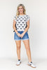 Tied With Class Short Sleeve Top