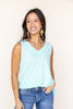Clean Touch V-Neck Tank Top