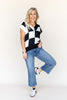Block Party Checker Knit Sweater