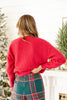 Bow & Glow Sequin Sweater