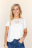 Dazed In Love Short Sleeve Blouse