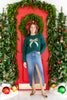 Bow & Glow Sequin Sweater