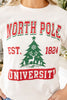 North Pole University Graphic Tee