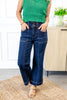 Violets are Blue Wide Crop Mica Denim Jeans
