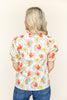 Sunbloom Style Short Sleeve Blouse