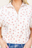 Half Bloomed Short Sleeve Top
