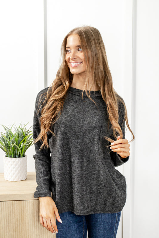 Soft Waves Ribbed Sweater