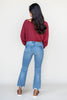 Hold Me Close Mid-Rise Kick Flare Jeans
