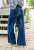 Picture Perfect REG/PETITE Dark Wash Classic Wide Leg Jeans