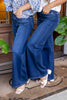 Picture Perfect REG/PETITE Dark Wash Classic Wide Leg Jeans