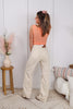 Countryside Crochet Patch Cream Colored Wide Leg Judy Blue Jeans