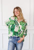 Palms of Paradise Button Down Top